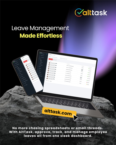 IT & SaaS Startups Solutions 11 Alttask Leave MAnagement