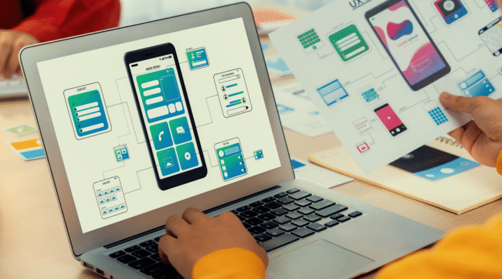 Mobile-first responsive web design on multiple devices.