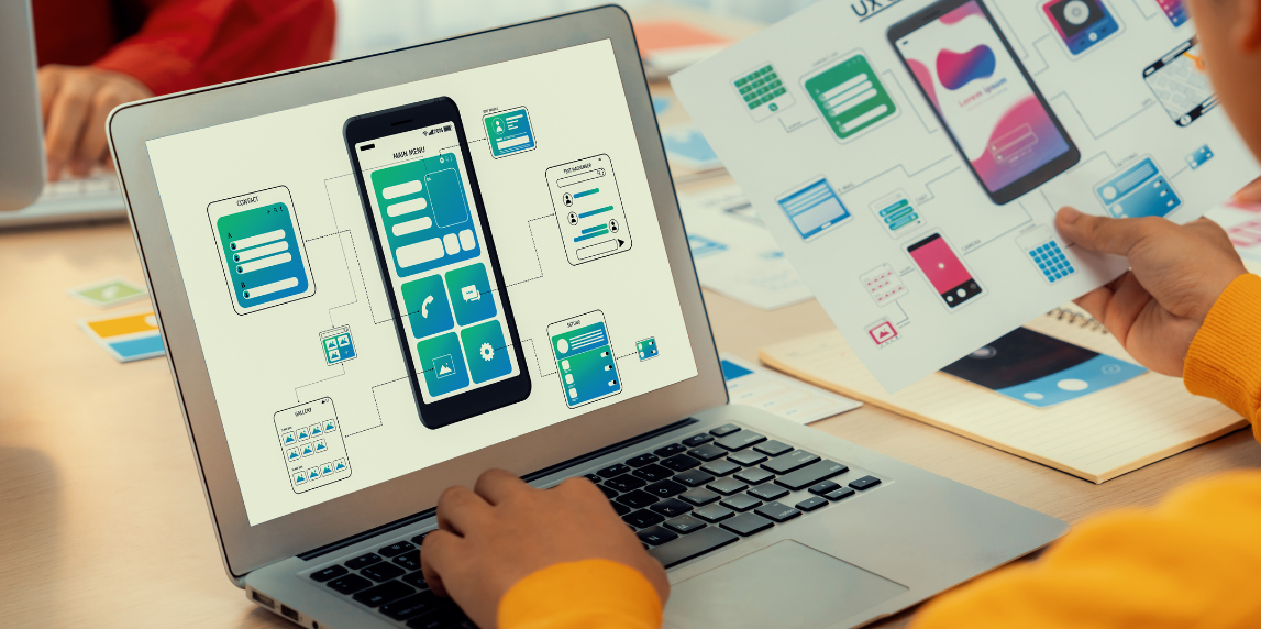 Mobile-first responsive web design on multiple devices.