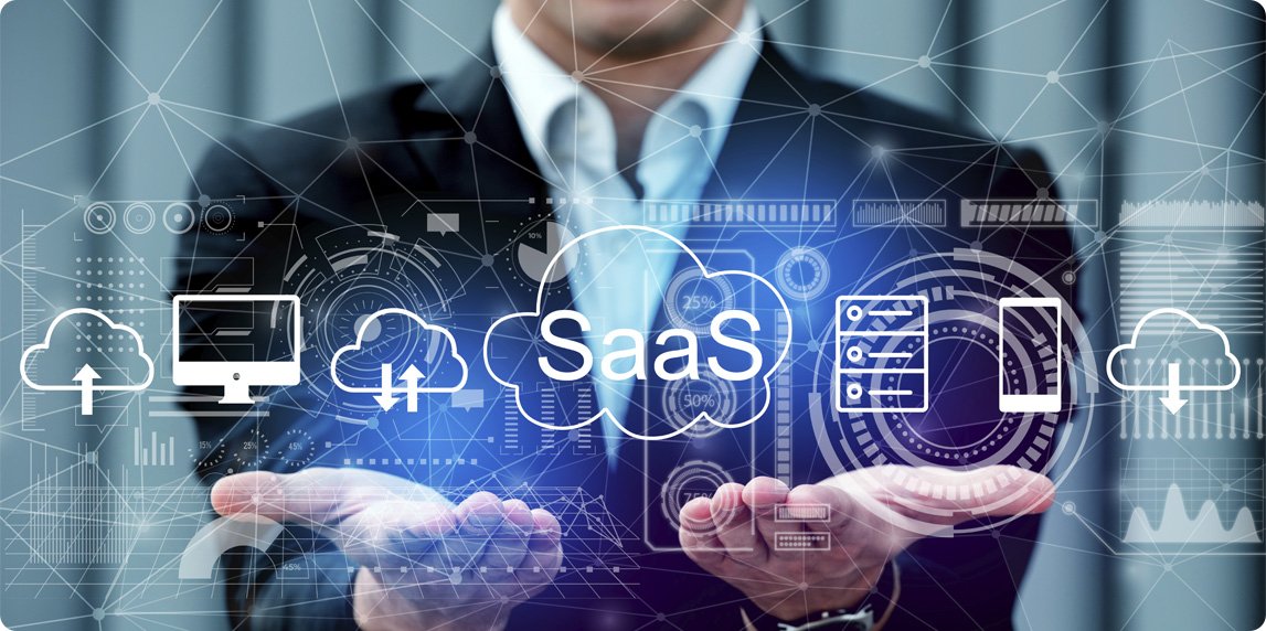 Cloud-based SaaS applications providing scalable business solutions