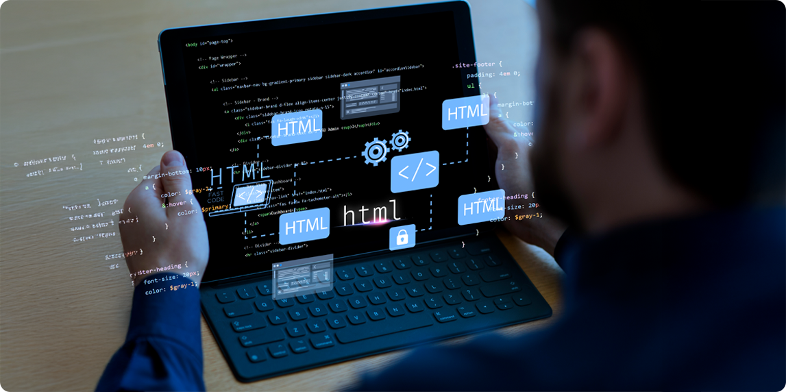 Progressive web app dashboard showing offline access and push notifications.