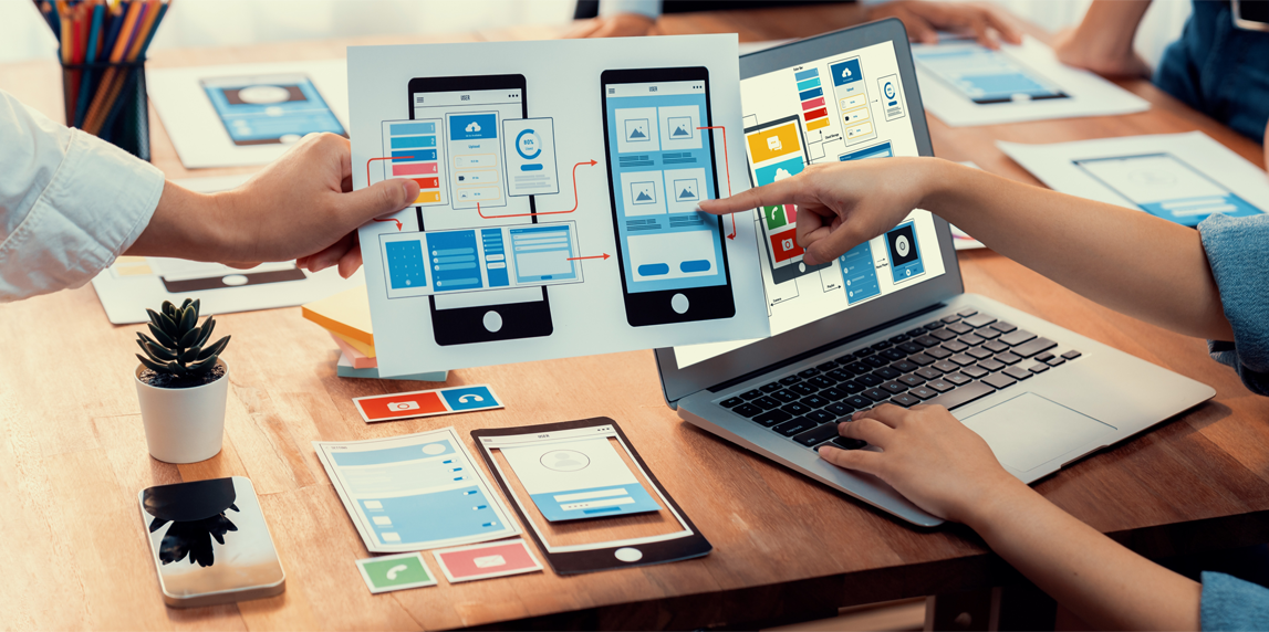 Responsive landing page boosting conversions on mobile.