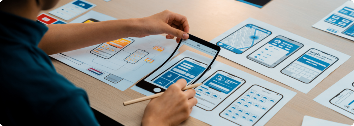 Mobile-friendly website layout and adaptive design framework.
