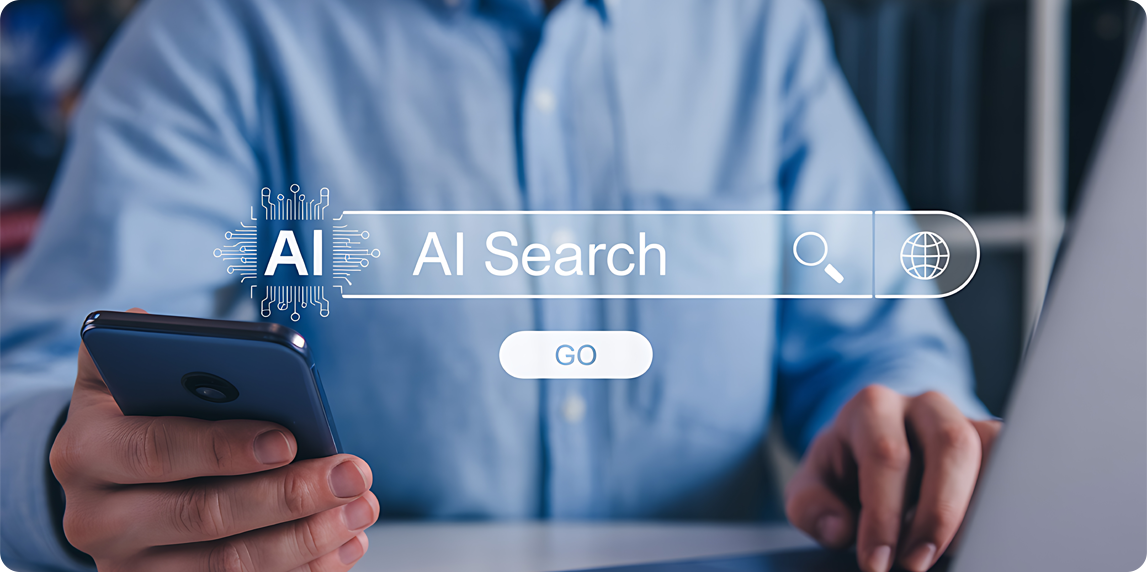 AI-powered zero-click search results